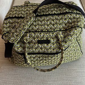 Vera Bradley Weekend Bag Chevron Print